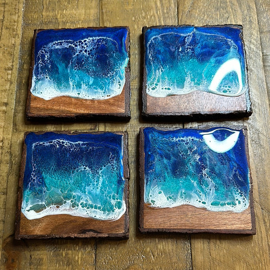 Square Ocean Coasters