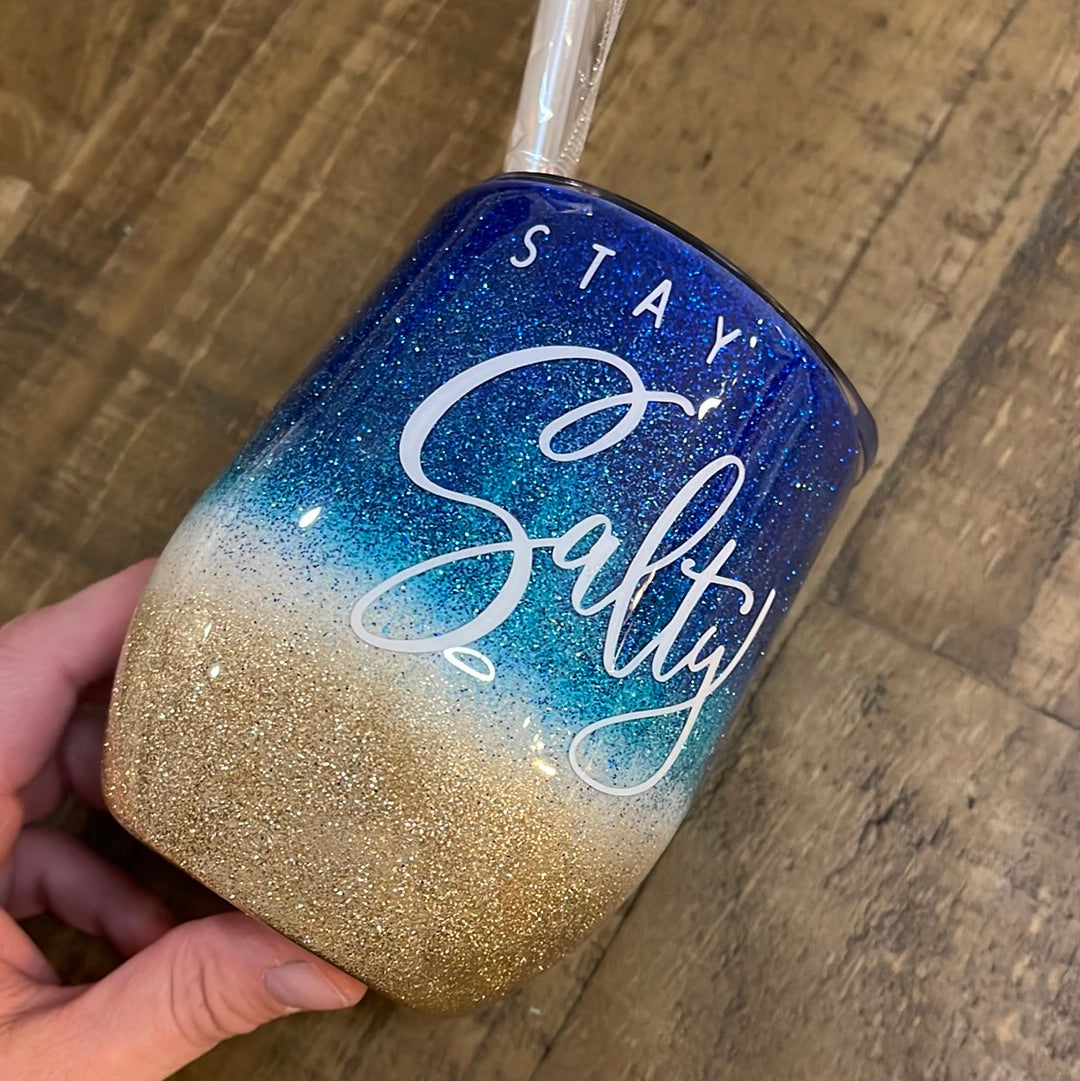 Stay Salty Wine Tumbler