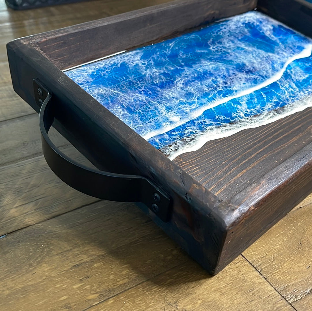 Resin beach tray