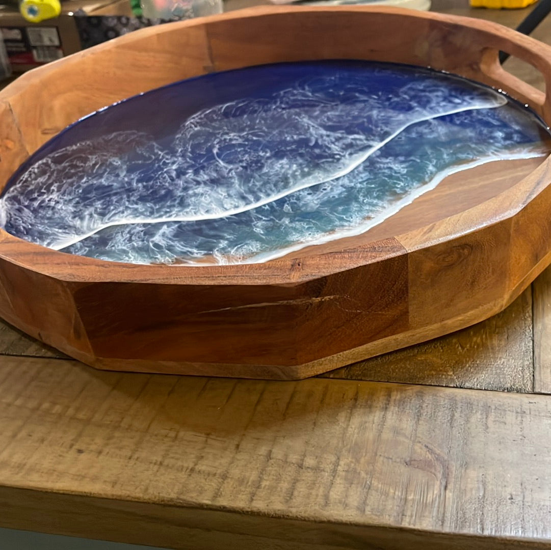 Circle Dinner Tray